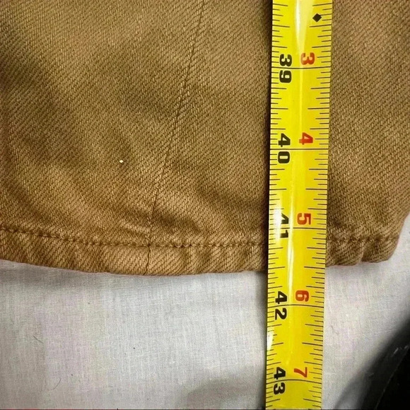 RAG AND BONE Jeans Womens High Rise Straight Buttnernut Brown Engineer Sz 31 - Picture 11 of 16